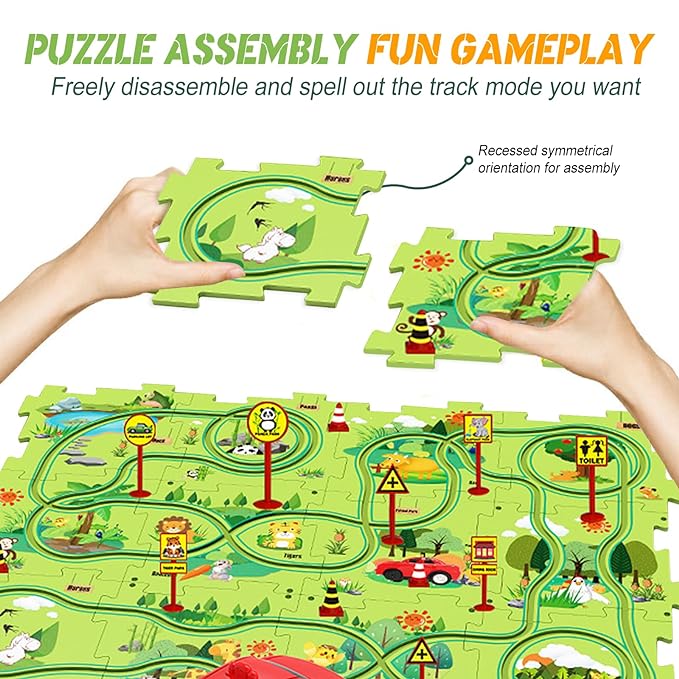 Electric Railroad Puzzle