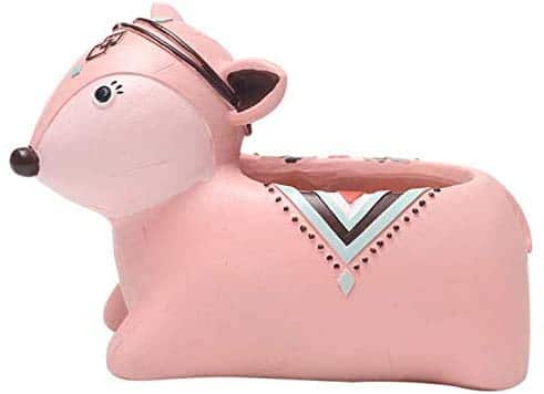 Pink Deer Planter