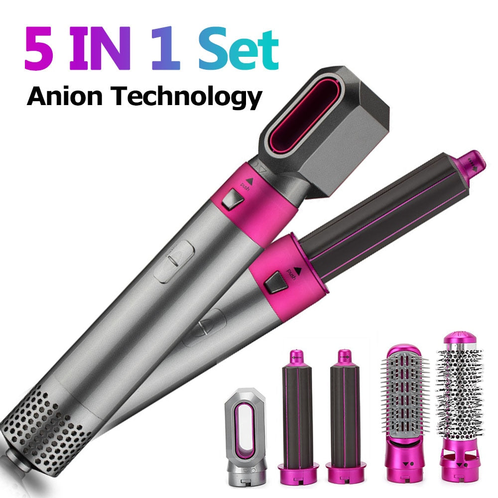 Multi-functional 5 in 1 Hair Styler