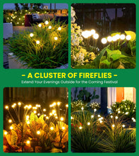 Load image into Gallery viewer, Solar Firefly Sparkle Garden Lights
