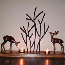 Load image into Gallery viewer, Glittering Deer Candle Stand
