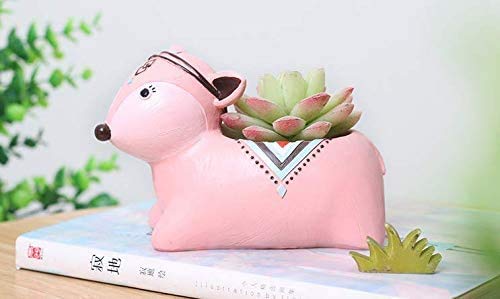 Pink Deer Planter