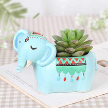 Load image into Gallery viewer, Cute Elephant Succulent Planter
