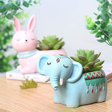 Load image into Gallery viewer, Cute Elephant Succulent Planter
