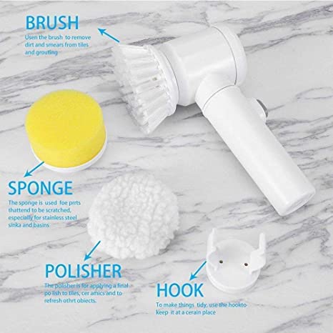 Electric Multi-Functional 5 in 1 Magic Brush